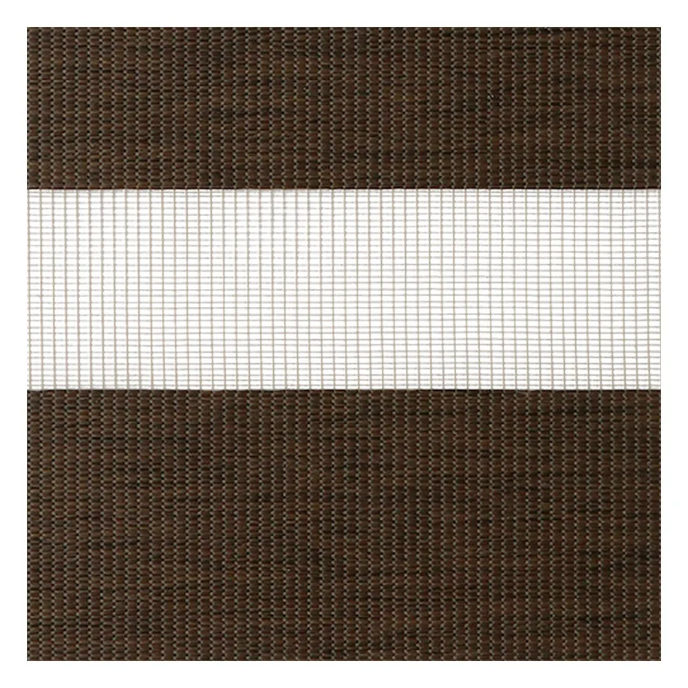 Stoffmuster für Doppelrollo nach Maß | A406 braun / lichtdurchlässig / Madera 