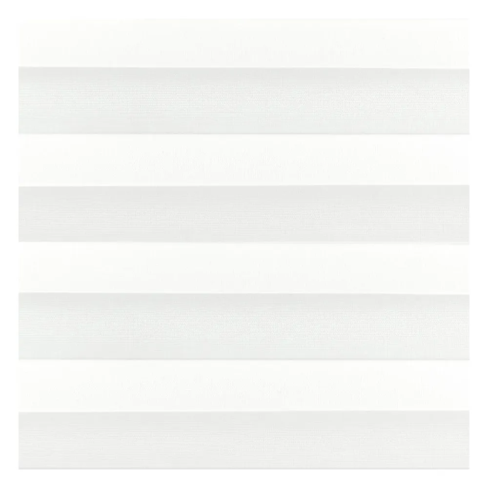 Échantillon tissu pour store plissé sur mesure | 10409 blanc / translucide / Palado