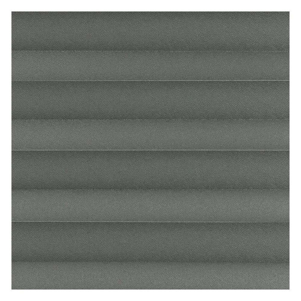 Campioni di tessuto per tenda plissettata su misura | 10605 grigio / semi-trasparente / Sinus