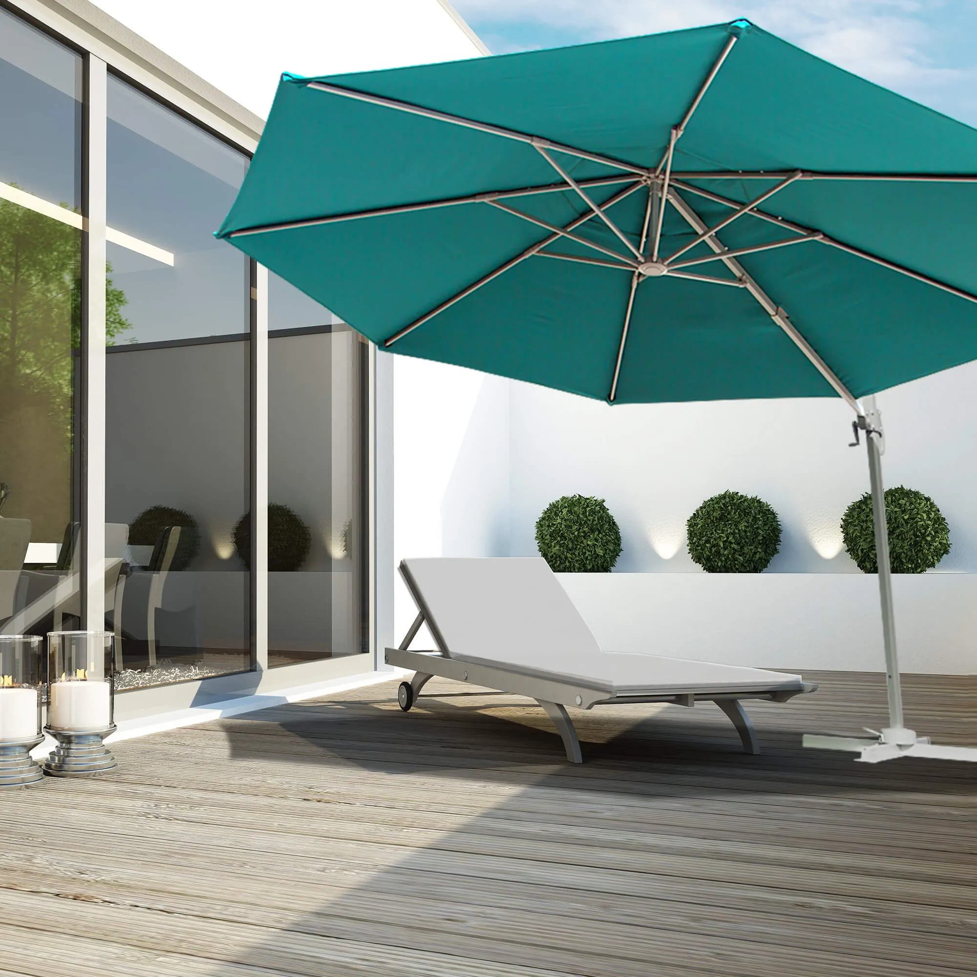 Kit de pièces de rechange pour parasol déporté parapenda (Plus) (Types au choix)