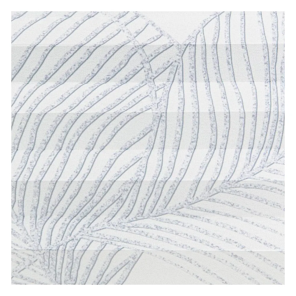 Échantillon tissu pour store plissé sur mesure | L8114 blanc / translucide / Marie Lang