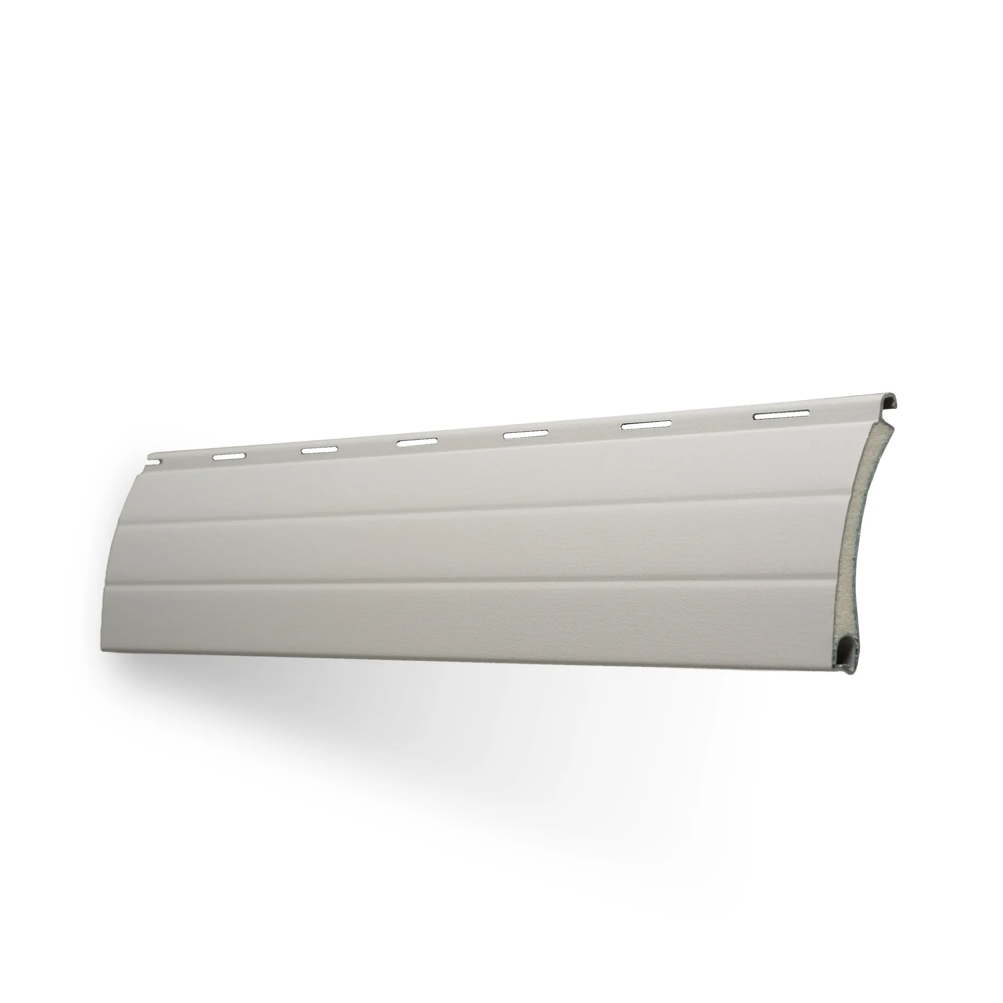 Muestra de lama para paño de persiana a medida | Aluminio / PA39 / 31 gris claro