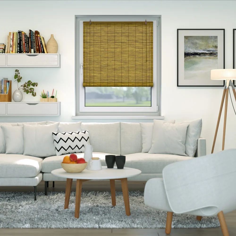 Roleta bambusowa | 110 x 220 cm, brązowy