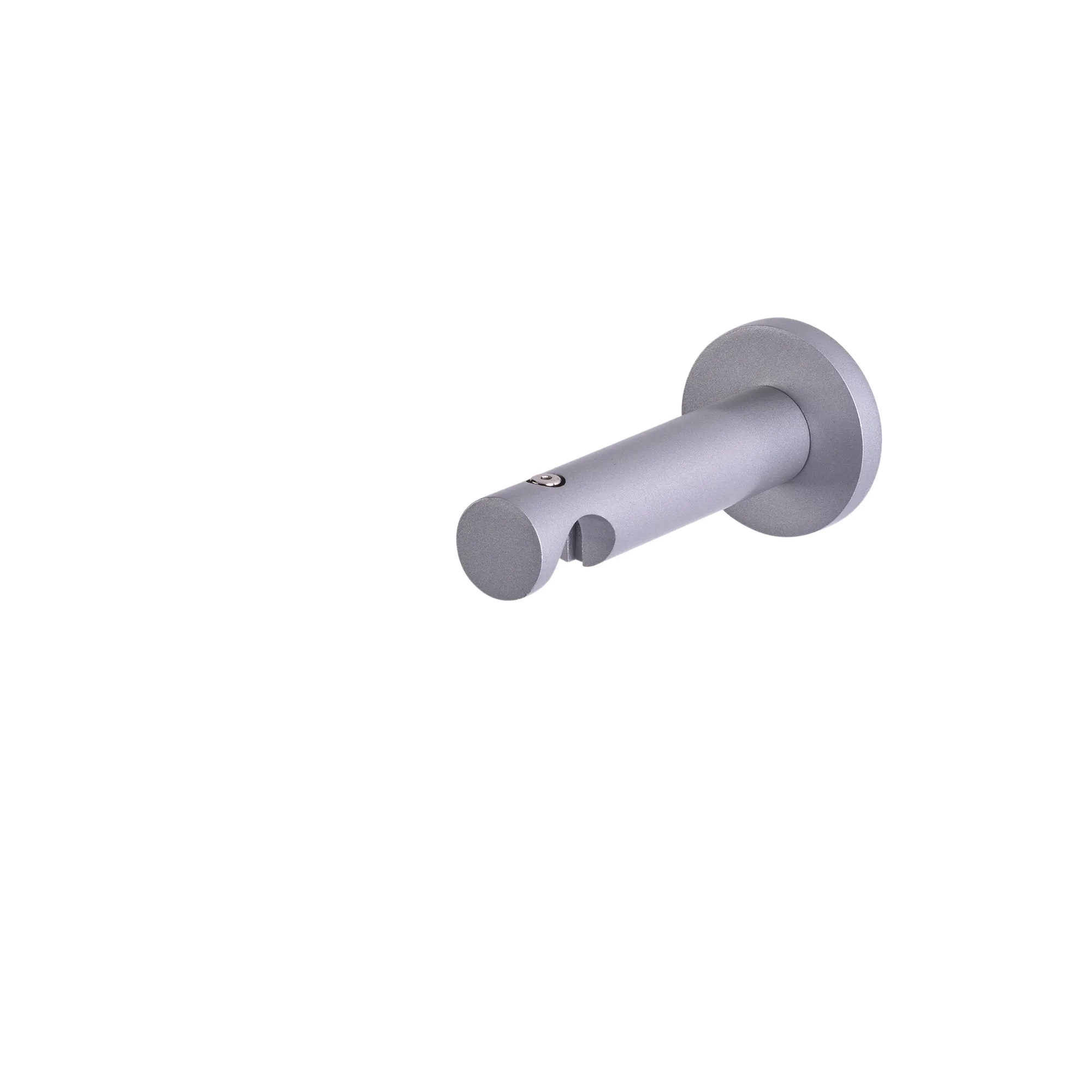 Supporto e bastone per tende con corsia interna, vista dettagliata degli elementi di fissaggio