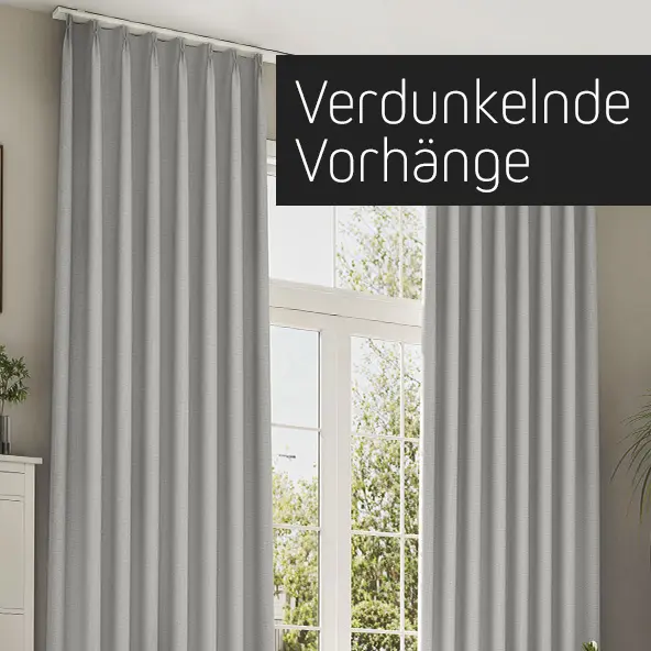 Verdunkelnde Vorhänge